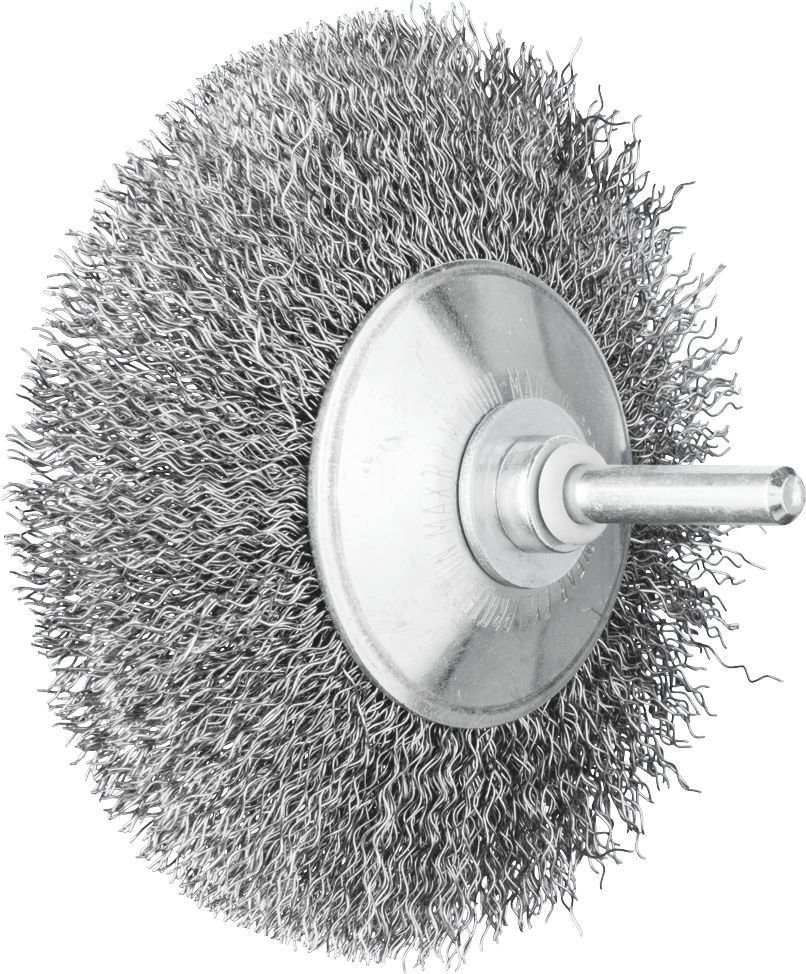 PFERD WHEEL BRUSH MOUNTED CRIMPED STEEL WIRE KBU 9510/6 ST 0.30 SG